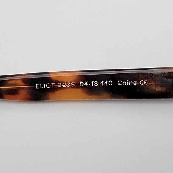 *SOLD* Warby Parker Eliot 3239 Honey Tortoise Vintage Inspired Eyeglasses Frame - Picture 8 of 16